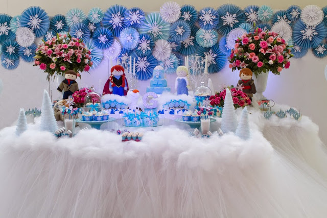 Blog Encontrando Ideias: Festa Frozen